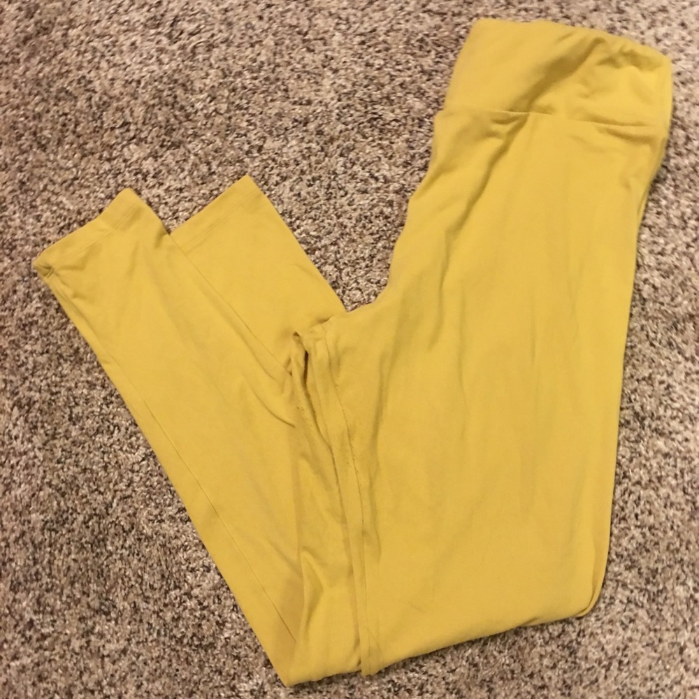 LuLaRoe TC Yellow