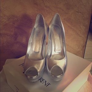 Yves Saint Laurent Open-Toe Pumps