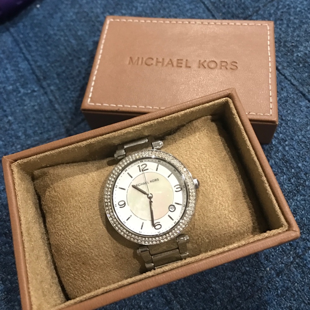 Micheal Kors Watch with Crystals