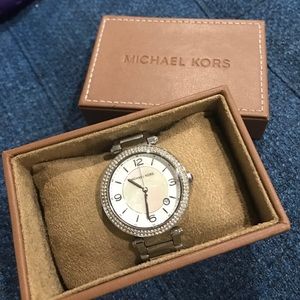 Micheal Kors Watch with Crystals