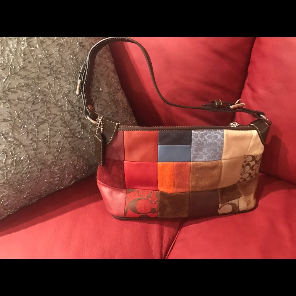 SOLD!  Coach Patchwork Leather Purse