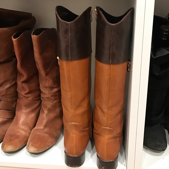 Tan Riding Boots - Picture 2 of 4