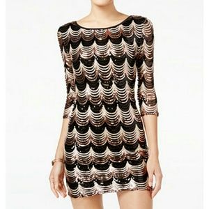 NEW BODYCON SEQUIN DRESS
