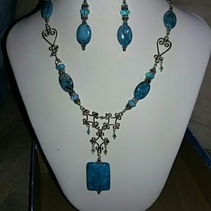 NECKLACE &EARRING SET