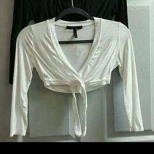 NWOT  BCBG wrap top.  xxs