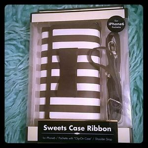 IPhone 6 brown clip on case