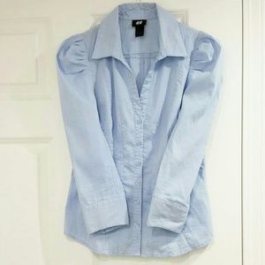 H&M | PUFF SLEEVE SHIRT