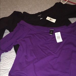 NWT torrid off the shoulder top