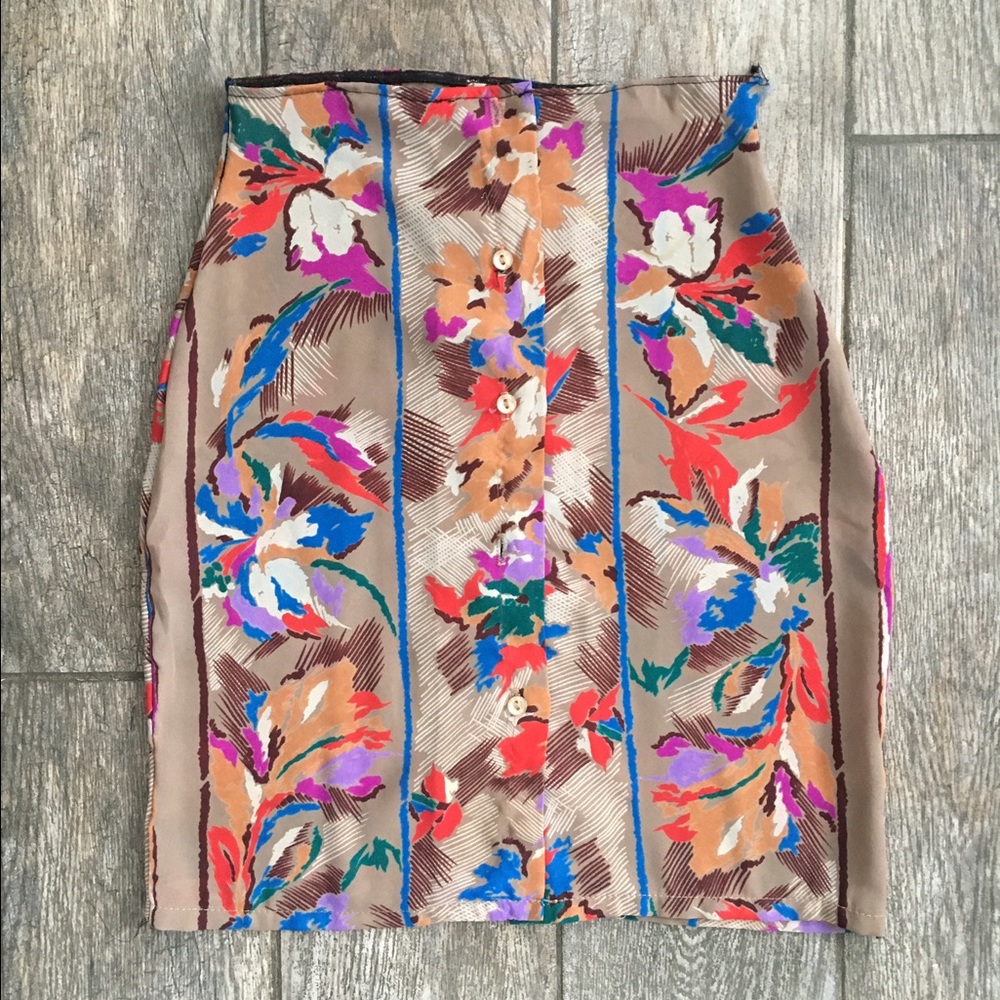 Floral skirt
