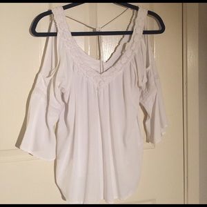 Urban Outfitters Boho Open Shoulder Top