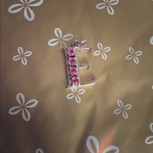 Adorable Pink E Charm