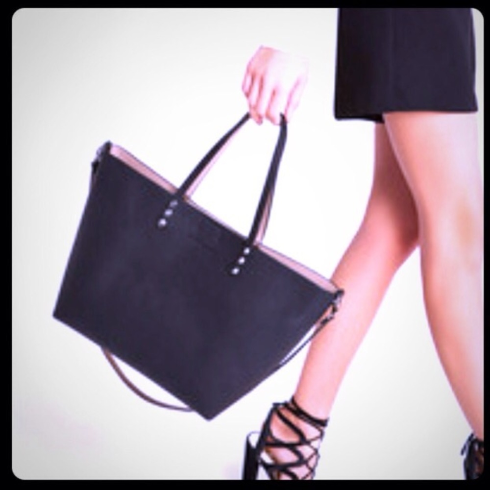 PRICE DROP BCBGeneration Black Shoulder Tote Bag