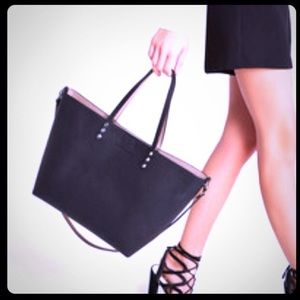 PRICE DROP BCBGeneration Black Shoulder Tote Bag