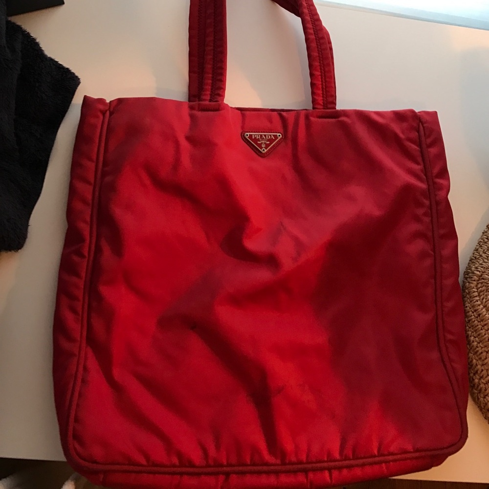 Used Red Prada tote!