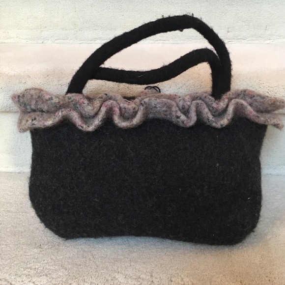 Purse - Felted - Handmade - Picture 3 of 3