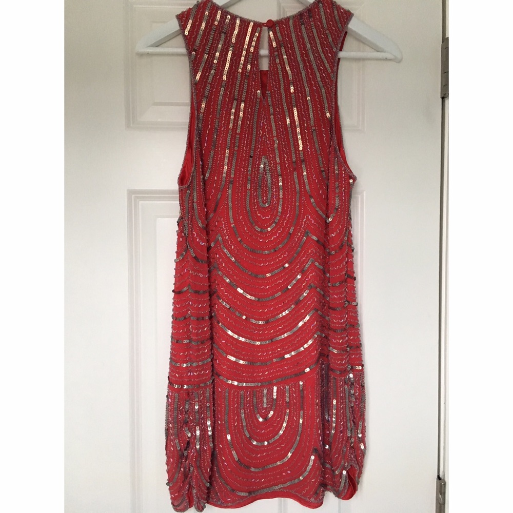 Parker Beaded Mini Dress - Picture 2 of 4