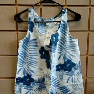 J. Jill blue flowered dress with pockets!!!