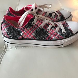 Converse striped sneakers