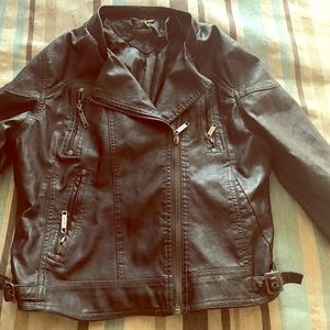 Jou Jou faux leather jacket