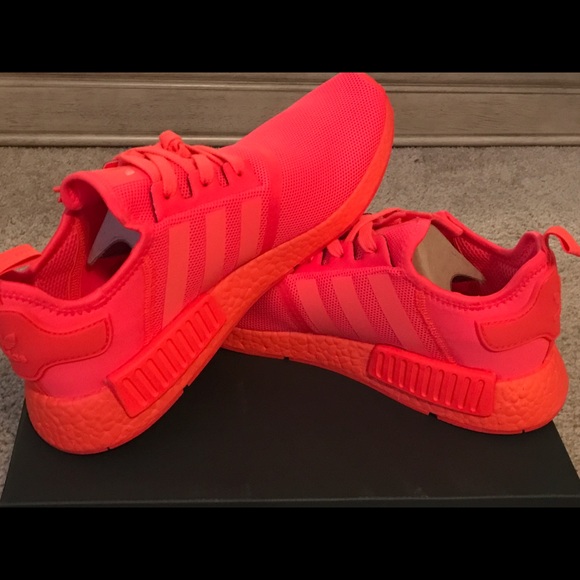Adidas NMD solar red sz10.5 - Picture 1 of 4