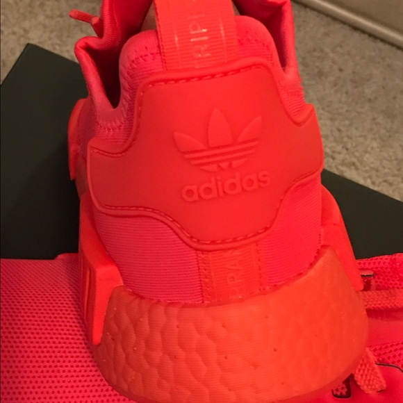 Adidas NMD solar red sz10.5 - Picture 2 of 4