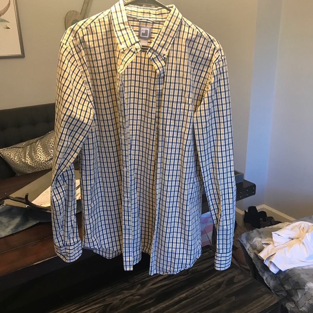 Long sleeve men's button down