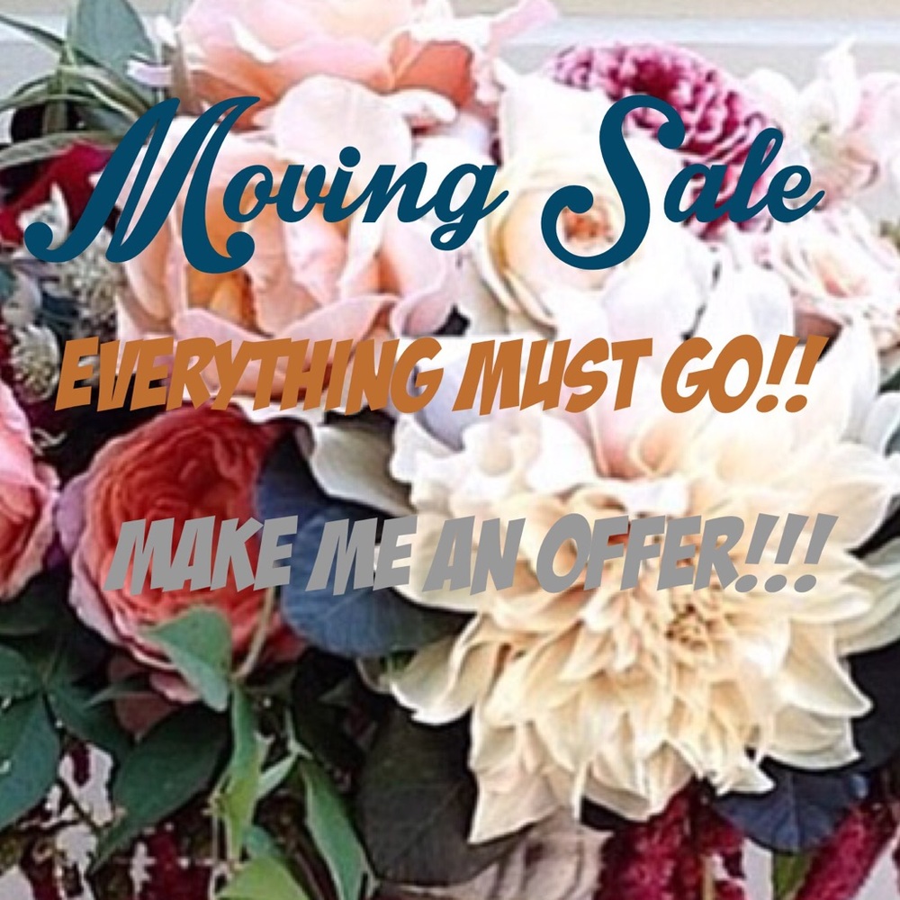 Moving sale!!! Everything must go!