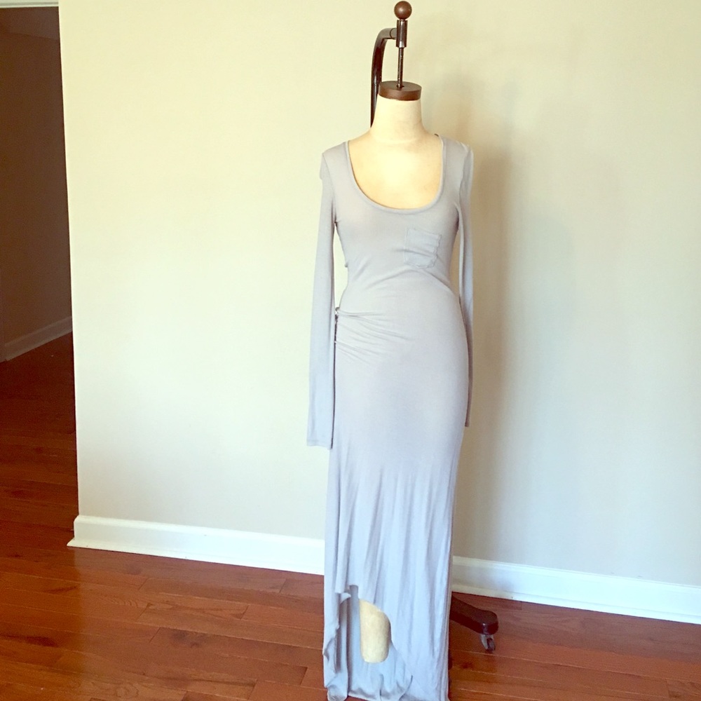 Free people sheer maxi dress