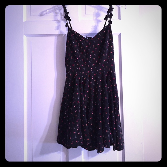 Urban Outfitters Dresses & Skirts - LBD skater lace up back