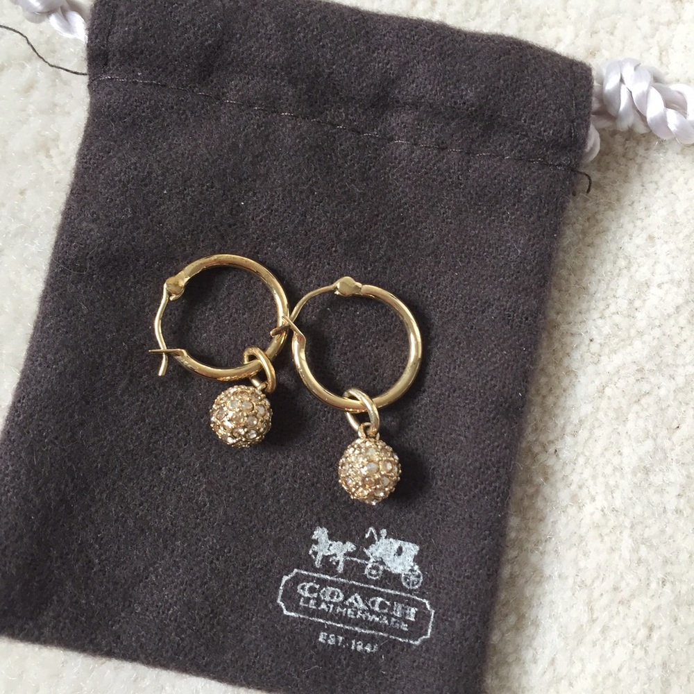 Coach earrings