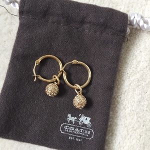 Coach earrings