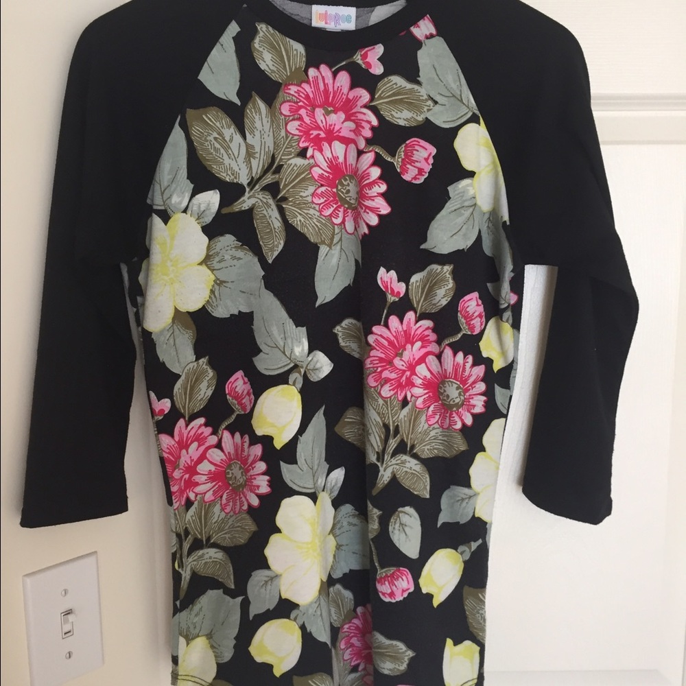 LULAROE - XS RANDY FLOWER UNICORN