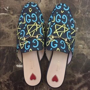 Gucci Ghost Princeton Slides Sz 38