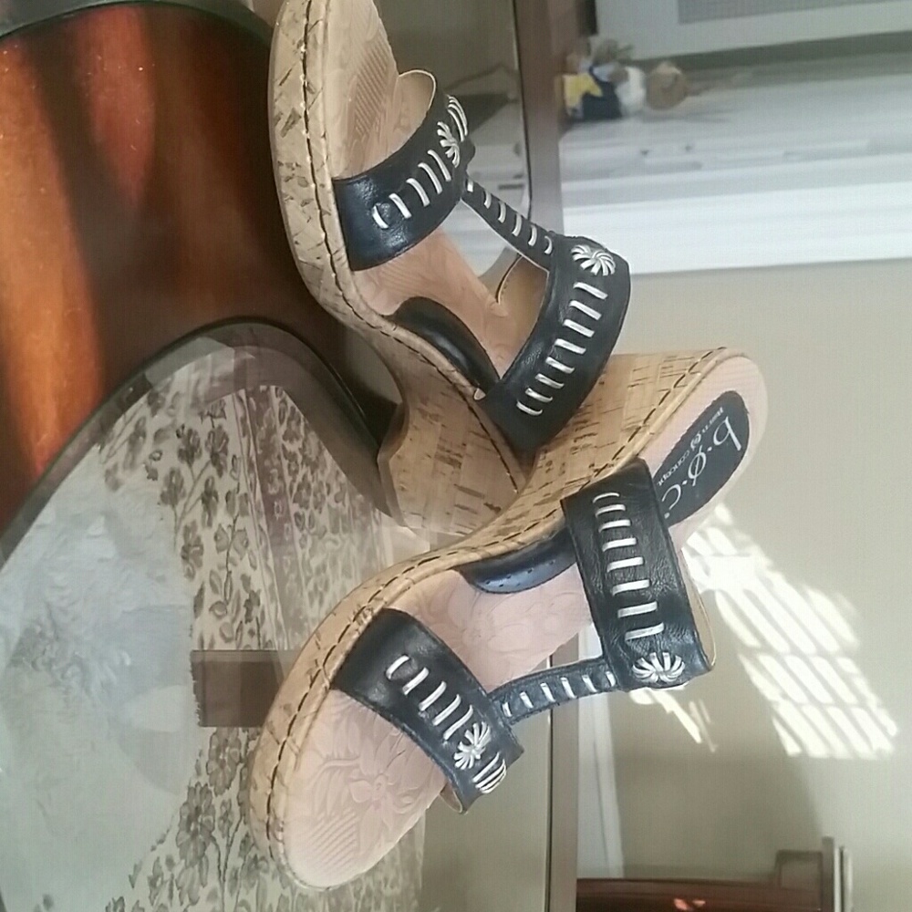b. o. c. (Born) black sandal