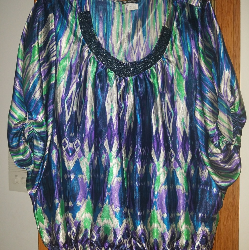 Multi colored blouse