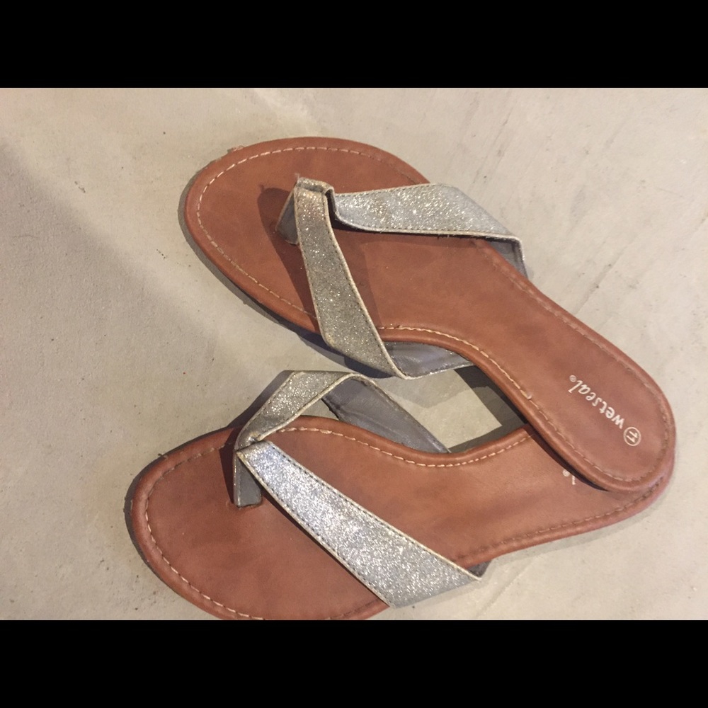 Wet Seal Silver sandals