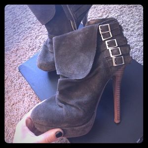 Naughty Monkey German Leather heels sz 7.5