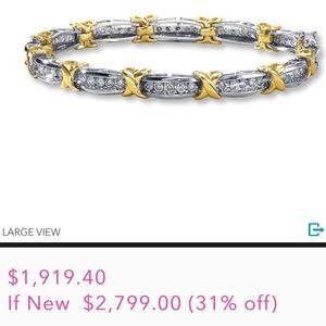 Kay jewelers 2 Carat Bracelet (read description)