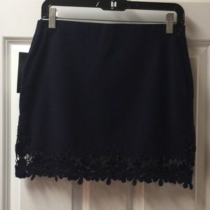 Women's Zara Trafaluc Skirt with Lace on Bottom