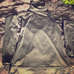 Women's Nike Pro fleece lined long sleeve MEDIUM