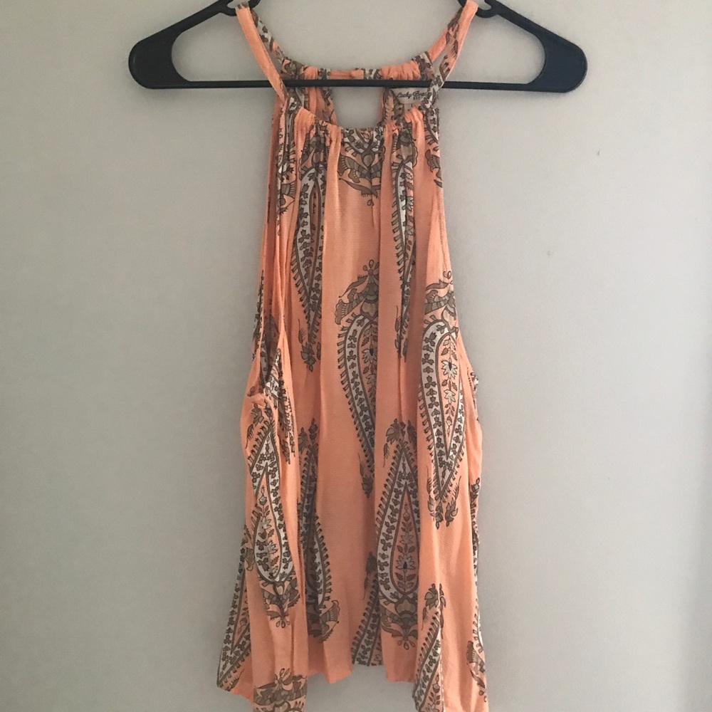 Paisley print tank top