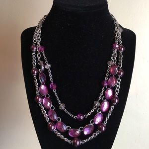 New York and Company statement Necklace