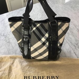 Burberry check bag