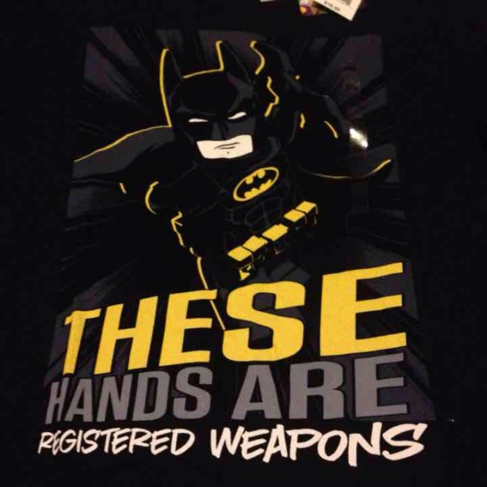 Batman Lego BNWT Boys 10/12 T Shirt