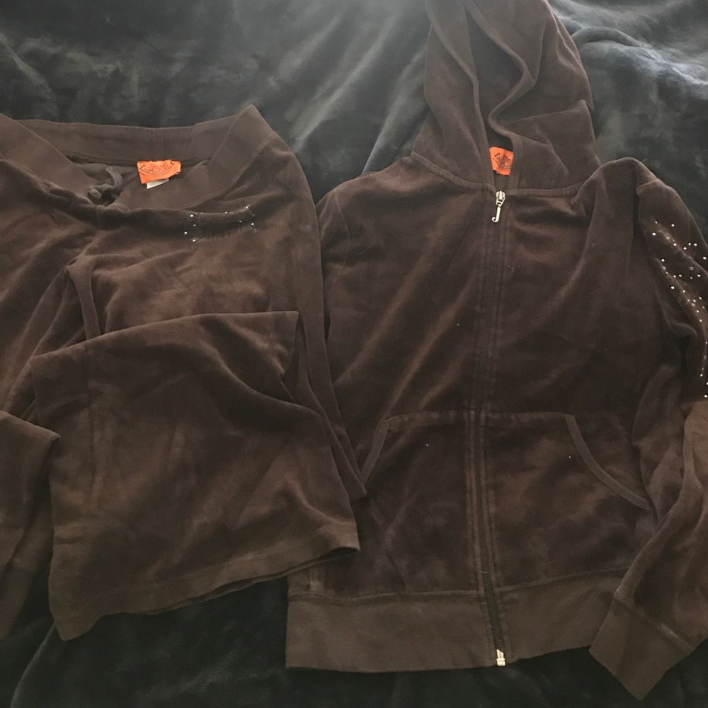 Juicy Couture Velour Track Suit size S