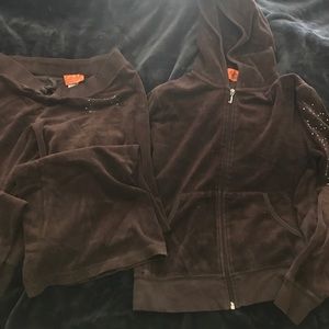 Juicy Couture Velour Track Suit size S