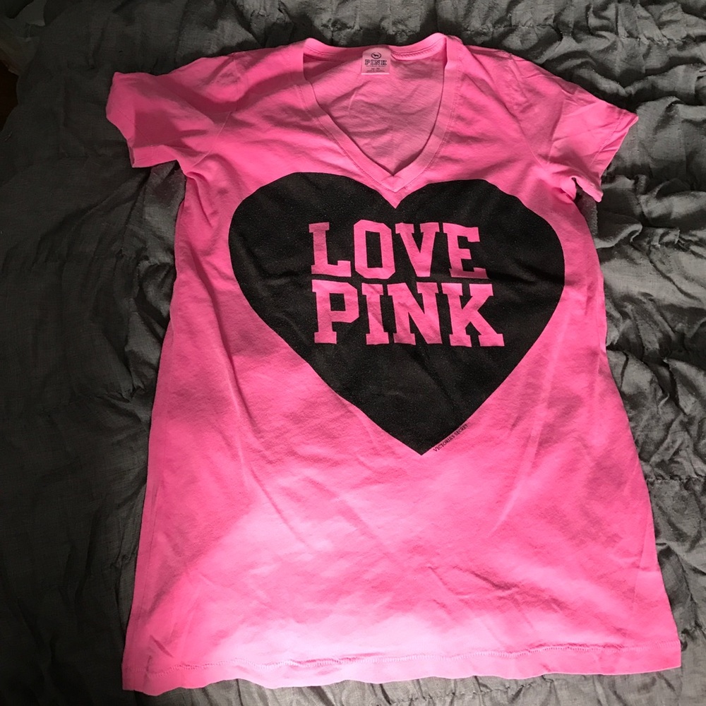 Victoria's Secret PINK love pink tshirt