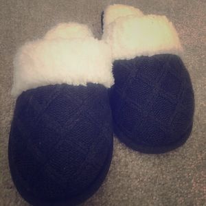 Fuzzy slippers