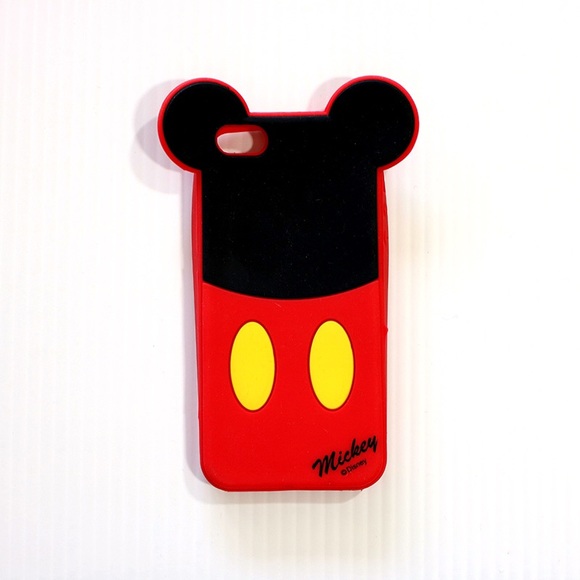 Iphone 5 5s soft silicone case Cover Mickey Mouse - Picture 1 of 3