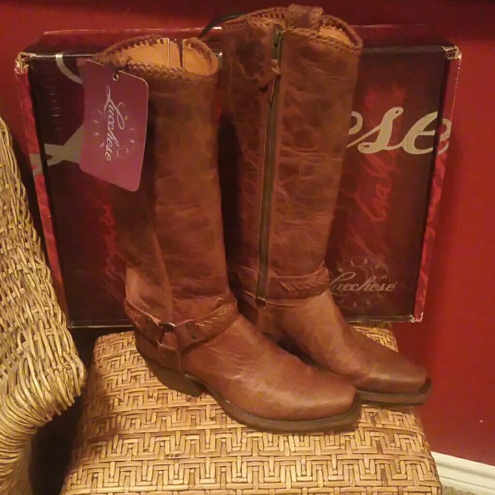 Lucchese Harness Tall Boot M46 Western Boot